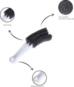 2x Luxaflex Reiniger - Jaloezie Reiniger - Lamellen Borstel - Stoffer -Plumeau - Stof Reiniger - Microvezeldoek - Borstel - -Huishoud Verkoop 1033x1200 1