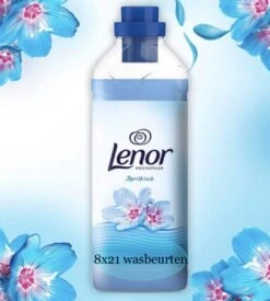 LENOR APRILFRIS WASVERZACHTER -8X21 WASBEURTEN-ST 525ML 10 LENOR APRILFRIS WASVERZACHTER -8X21 WASBEURTEN-ST 525ML -Huishoud Verkoop 1078x1200
