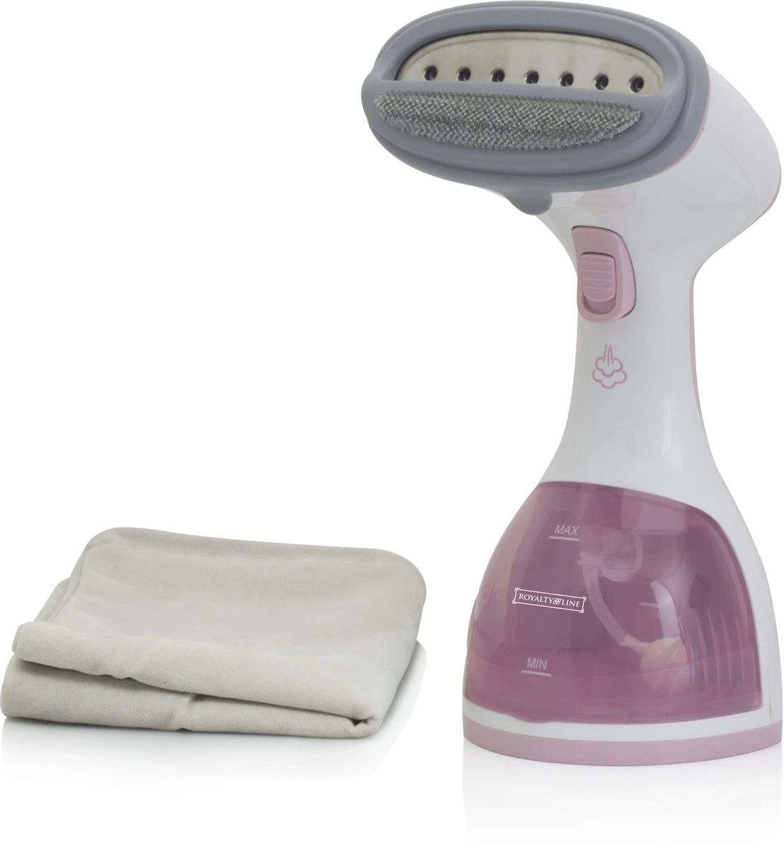 Royalty Line - Handheld Kledingstomer - Handstomer Kleding - Garment Steamer - 1200W - Roze 3 Royalty Line - Handheld Kledingstomer - Handstomer Kleding - Garment Steamer - 1200W - Roze