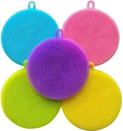 SEA Microvezeldoekjes | Schoonmaakdoeken | Duurzaam | Microvezel Doek Auto | Reinigingsdoekjes | Microvezeldoeken | Schoonmaakdoekjes | Raamdoeken | 60x40cm | 3 Stuks + 1 Stuk Siliconen Schoonmaakspon -Huishoud Verkoop 1118x1200 1