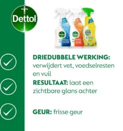 Dettol - 1,5L Allesreiniger Spray Power & Fresh - Badkamer 1x500 Ml Keuken 1x500ml Citrus 1x500ml - Voordeelverpakking -Huishoud Verkoop 1125x1200 1