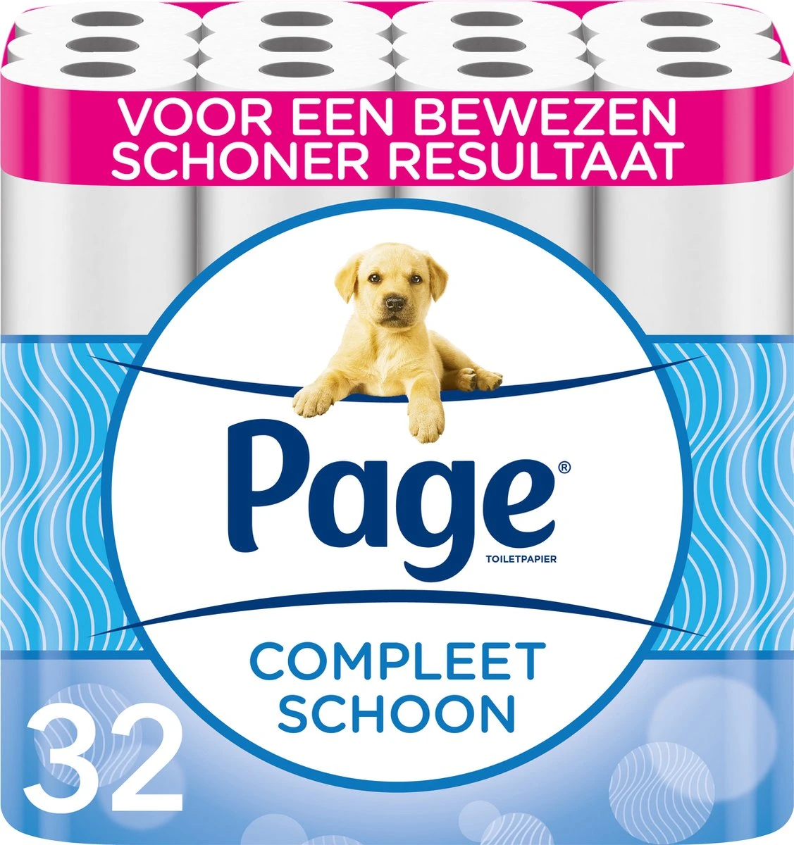 Page Toiletpapier - 32 Rollen - Compleet Schoon Wc Papier - Met Een Vleugje Katoen 3 Page Toiletpapier - 32 Rollen - Compleet Schoon Wc Papier - Met Een Vleugje Katoen