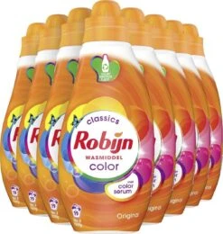Robijn Klein & Krachtig Color Vloeibaar Wasmiddel - 8 X 19 Wasbeurten - Voordeelverpakking -Huishoud Verkoop 1141x1200 1
