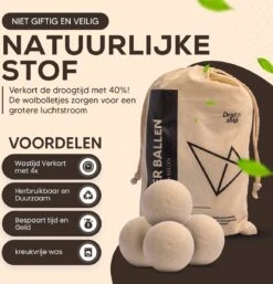 Drogerballen - Droogballen - Wasdrogerballen - Dryerballs - 6 Stuks - XL Formaat - Wol - Set 13 Drogerballen - Droogballen - Wasdrogerballen - Dryerballs - 6 Stuks - XL Formaat - Wol - Set -Huishoud Verkoop 1155x1200 1