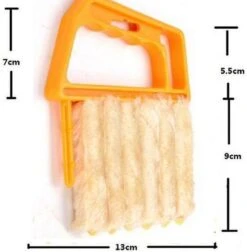 Merkloos 2 Stuks Luxaflex Reiniger - Lamellen Borstel - Stof Verwijderaar - Jaloezie Stoffer - Stofvrij -Huishoud Verkoop 1177x1200 2