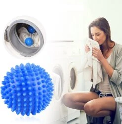 Merkloos Droger Ballen PVC – Herbruikbare Wasdroger Bollen – Snellere Droogtijd – - Wasbollen - 6 Stuks -Huishoud Verkoop 1181x1200