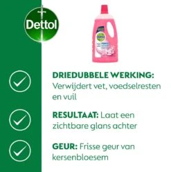 Dettol - Power & Fresh - Allesreiniger - Kersenbloesem - 8 X 1 Liter -Huishoud Verkoop 1189x1200 4