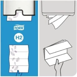 Tork Handdoekpapier Intervouw Super-soft 2-laags 2100 Vel -Huishoud Verkoop 1190x1200 6