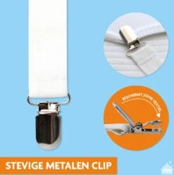 LaundrySpecialist Universele Lakenspanners - Set Van 4 Stuks - Multifunctioneel - Overtrekspanners Voor Jouw Strijkplankhoes -Huishoud Verkoop 1193x1200 7