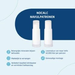NoCalc Navulpatronen - 2 Stuks - Gebruik I.c.m. Electronic Sensor - Waterontharder - Waterontkalker 9 NoCalc Navulpatronen - 2 Stuks - Gebruik I.c.m. Electronic Sensor - Waterontharder - Waterontkalker -Huishoud Verkoop 1196x1200