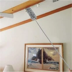 Fain® Plumeau Met Telescoopsteel – Grijs – 80 Tot 280 Cm - Uitschuifbaar – Wasbaar - Flexibel 360° Draaibaar – Duster - Microvezel Ragebol -Huishoud Verkoop 1198x1200 10