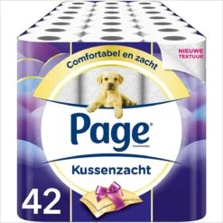 Page Toiletpapier - 42 Rollen - Kussenzacht Wc Papier (3-laags) - Voordeelverpakking -Huishoud Verkoop 1198x1200 12