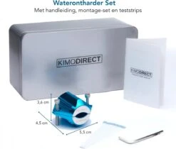 KIMO DIRECT Waterontharder Met 6 Teststrips - Waterontharder - Huishouden Tot 6 Personen - Waterfilter - 7500 Gauss - Blauw -Huishoud Verkoop 1200x1020