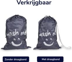 Wonair - Grote Waszak - Wash Me - Wastas - 60x90cm - Grijs - Met Trekkoord -Huishoud Verkoop 1200x1028 1