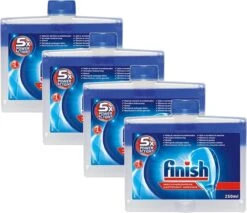 Finish Integrale Machinereiniger Regular Vaatwasser - 4x 250 ML - Voordeelverpakking -Huishoud Verkoop 1200x1037