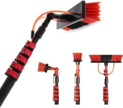 Chimb Telescopische Wasborstel - Uitschuifbare Waterborstel - Ramenwassen - 4,6 Meter - Met Zeepdispenser -Huishoud Verkoop 1200x1054 2