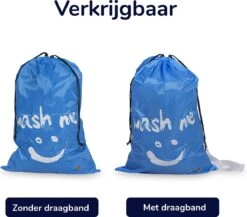 Wonair - Waszakken Voor Wasgoed - 60x90cm - Hemelsblauw - Met Trekkoord -Huishoud Verkoop 1200x1055 2