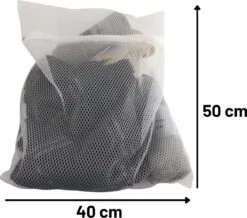 Orange85 Waszakken - 2 Stuks - Ritssluiting - Wit - 50x40 Cm - Polyester -Huishoud Verkoop 1200x1060 1