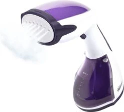 Tristar ST-8916 Kledingstomer – Handstomer Voor O.a Kleding En Meubels - Inclusief 2 Opzetborstels - Paars/Wit