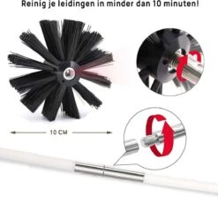 Kibani Schoorsteenborstel 7 Meter - Schoorsteenreiniger - Schoorsteenveger - Schoorsteenveegset - Schoorsteen Borstel - Veegkit - Borstelset Voor Boormachine - Boormachine 15 Kibani Schoorsteenborstel 7 Meter - Schoorsteenreiniger - Schoorsteenveger - Schoorsteenveegset - Schoorsteen Borstel - Veegkit - Borstelset Voor Boormachine - Boormachine -Huishoud Verkoop 1200x1085