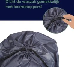 Wonair - Grote Waszak - Wash Me - Wastas - 60x90cm - Grijs - Met Trekkoord -Huishoud Verkoop 1200x1097 2