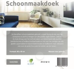 Ballista Raamdoeken Grijs Origineel 1 Droogdoek 40 X 60 Met Nanofiber 40 X 40 Cm Klasse 1 -Huishoud Verkoop 1200x1122 6