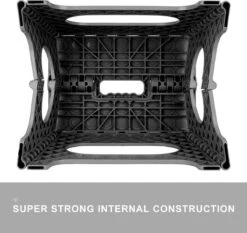 Buxibo - Kruk - Krukje - Keukentrap - Keukentrapje - Opvouwbaar Trapje - Keuken/Badkamer/Schuur Trapje - 29 X 24 X 40cm -Huishoud Verkoop 1200x1134