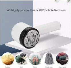 Elektrische Pluizen Verwijderaar Met 3 Snijbladen - Trui Kleding Lint Pill Ontpluizer Fluff Haar Bal Trimmer Remover Huishoudelijke Stoffen Fuzz Scheerapparaat - Pluizenverwijderaar Kleding En Meubels -Huishoud Verkoop 1200x1137 5