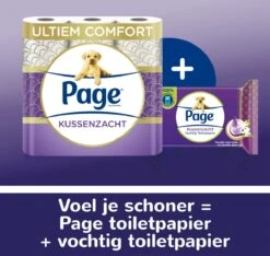 Page Vochtig Toiletpapier - 12 X 38 Stuks - Kussenzacht Vochtig Wc Papier - Voordeelverpakking -Huishoud Verkoop 1200x1138