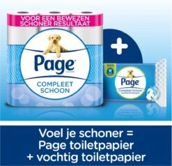 Page Vochtig Toiletpapier - 6 X 74 Stuks - Compleet Schoon Maxi Vochtig Wc Papier - Voordeelverpakking -Huishoud Verkoop 1200x1156 3
