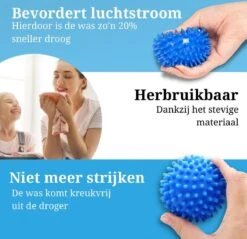 Wasdroger Ballen - Wasbol - Droogballen - Wasbal - Wasballen - Drogerballen - Wasballen Voor Wasmachine - 4 Stuks -Huishoud Verkoop 1200x1162 2