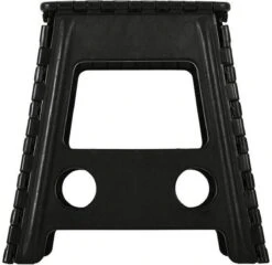 Merkloos Verdikt Kunststof Klapkruk-draagbaar-opvouwbare Kruk-Met Antislip Oppervlak Zwart 29x22cmx45cm -Huishoud Verkoop 1200x1167 5