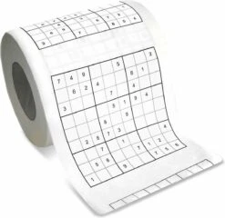 MikaMax Sudoku WC Papier - Sudoku - Iedervel Een Andere Sudoku - Toiletpapier - Puzzels - Puzzel -Huishoud Verkoop 1200x1168 2