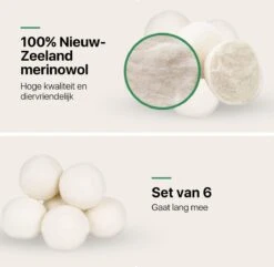 Tenify 6 XL Drogerballen + Extra Lavendel Olie - Wasbollen - Duurzaam - Schaapswol - Wasverzachter - Wasdrogerballen - Herbruikbare Droogballen - Energie Besparen -Huishoud Verkoop 1200x1169 1