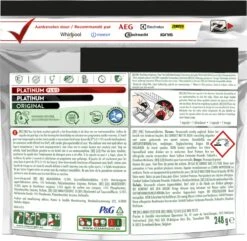 Dreft Platinum Plus All In One - Vaatwastabletten - Voordeelverpakking 5 X 16 Stuks 9 Dreft Platinum Plus All In One - Vaatwastabletten - Voordeelverpakking 5 X 16 Stuks -Huishoud Verkoop 1200x1169 3