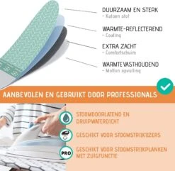 Buntes Brett® Strijkplankhoes Voor Stoomstrijkijzer (maat M) | Universeel Tot Max. 120x40 Cm | Strijkplankhoes Om Snel En Gemakkelijk Te Strijken | Made In EU | Geschikt Voor Stoomstrijkstation | Blauw -Huishoud Verkoop 1200x1171 6