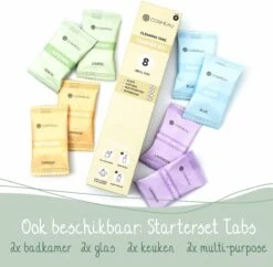 Cosmeau Schoonmaakmiddel Tabletten Cleaning Tabs Schoonmaak Tabs - Keukenreiniger - Badkamerreiniger Sanitair- Glasreiniger -Huishoud Verkoop 1200x1174 7