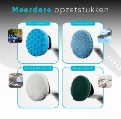 Merkloos Scrubclean Elektrische Schoonmaakborstel-7 In 1 Schrobber Met Steel-2 Standen Poetsmachine-max 130cm-badkamer/keuken/auto +gratis Houder -Huishoud Verkoop 1200x1182 6