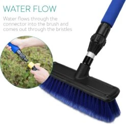 Navaris Telescopische Autowasborstel - Watergevoerde Wasborstel Voor Auto's En Ramen Met Uitschuifbare Lange Handgreep En Zachte Haren - Blauw -Huishoud Verkoop 1200x1182 7