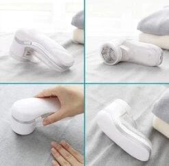 Infangel – Elektrische Pluizenverwijderaar – Draadloze Pluizendief – Incl. 2 Extra Opzetstukken - Grijs -Huishoud Verkoop 1200x1182 9