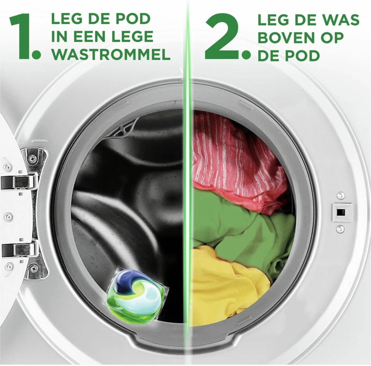 Ariel All In 1 Wasmiddel Pods + Touch Of Lenor Unstoppables - 2x50 Wasbeurten - Voordeelverpakking 4 Ariel All In 1 Wasmiddel Pods + Touch Of Lenor Unstoppables - 2x50 Wasbeurten - Voordeelverpakking - Afbeelding 2