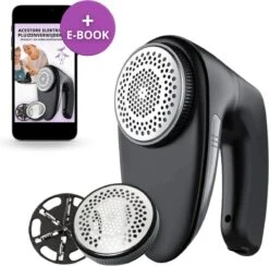 Merkloos Acestore Elektrische Pluizenverwijderaar + GRATIS EBook! - Ontpluizer - Pluizentondeuse - Draadloos En Oplaadbaar - Pluizenborstel - Stoffen Scheerapparaat