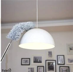 Fain® Plumeau Met Telescoopsteel – Grijs – 80 Tot 280 Cm - Uitschuifbaar – Wasbaar - Flexibel 360° Draaibaar – Duster - Microvezel Ragebol -Huishoud Verkoop 1200x1186 3