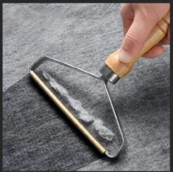 Arctic Fox® High Quality Echt Koper Pluizenverwijderaar - Ontpluizer -Draagbare Lint Remover - Verwijdert Pluisjes - Voor Tapijt - Wollen Kleding - Makkelijk Mee Te Nemen