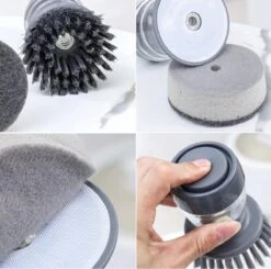 Afwasborstel Met Zeepdispenser – Met 3 Verschillende Opzet Stukken – Inclusief Houder – Grijs – Afwas Borstel Zeepreservoir – Zeep Handborstel – Doseerpomp – Afwasmiddel Dispenser – Navulbaar 11 Afwasborstel Met Zeepdispenser – Met 3 Verschillende Opzet Stukken – Inclusief Houder – Grijs – Afwas Borstel Zeepreservoir – Zeep Handborstel – Doseerpomp – Afwasmiddel Dispenser – Navulbaar -Huishoud Verkoop 1200x1189 8