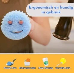 Scrub Daddy - Spons 3 Kleuren - Schoonmaak Spons -Huishoud Verkoop 1200x1190 8