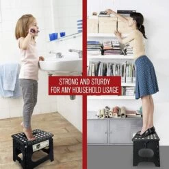 Buxibo - Kruk - Krukje - Keukentrap - Keukentrapje - Opvouwbaar Trapje - Keuken/Badkamer/Schuur Trapje - 29 X 24 X 40cm -Huishoud Verkoop 1200x1193 5