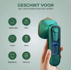 Stomer Kleding - Luxe Reis Strijkijzer - Inklapbaar - 8,4x11,5CM - Travel Strijkijzer – Strijkijzer Vakantie – Reisstrijkijzer Klein Strijkijzer - Steamer - Groen - 14 Stomer Kleding - Luxe Reis Strijkijzer - Inklapbaar - 8,4x11,5CM - Travel Strijkijzer – Strijkijzer Vakantie – Reisstrijkijzer Klein Strijkijzer - Steamer - Groen - -Huishoud Verkoop 1200x1196 14