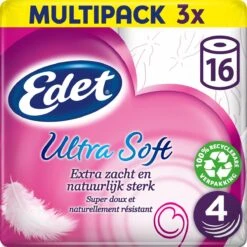 Edet Ultra Soft Wc Papier - 4-laags - 48 Rollen -Huishoud Verkoop 1200x1198 26