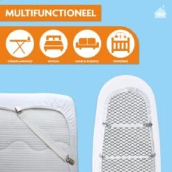 LaundrySpecialist Universele Lakenspanners - Set Van 4 Stuks - Multifunctioneel - Overtrekspanners Voor Jouw Strijkplankhoes -Huishoud Verkoop 1200x1199 26